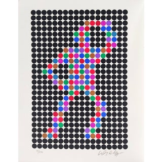 Victor Vasarely, Cirke, 1989, Silkscreen For Sale