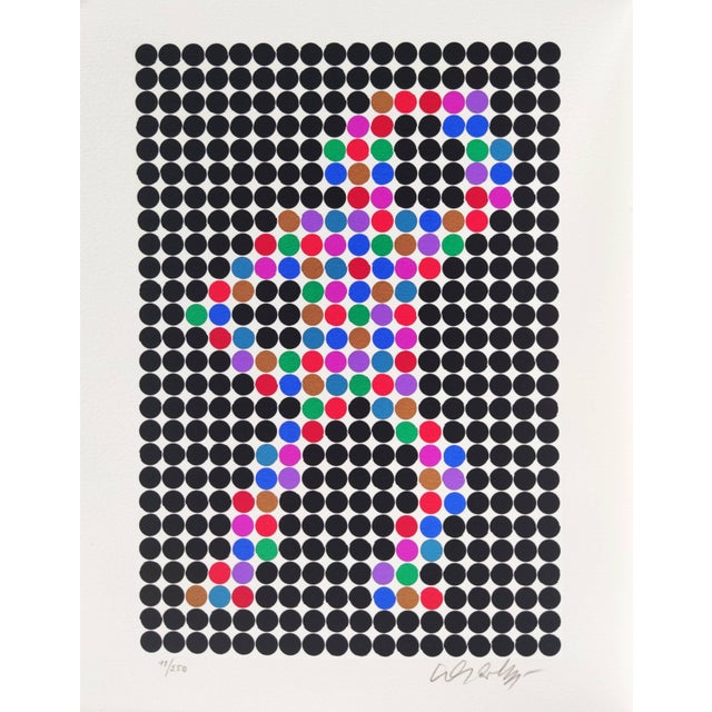 Victor Vasarely, Cirke, 1989, Silkscreen For Sale