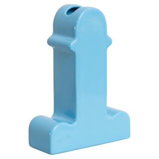 Limited Edition Blue Shiva Capsule Vase 127/999 attributed to Ettore Sottsass, 2024 For Sale