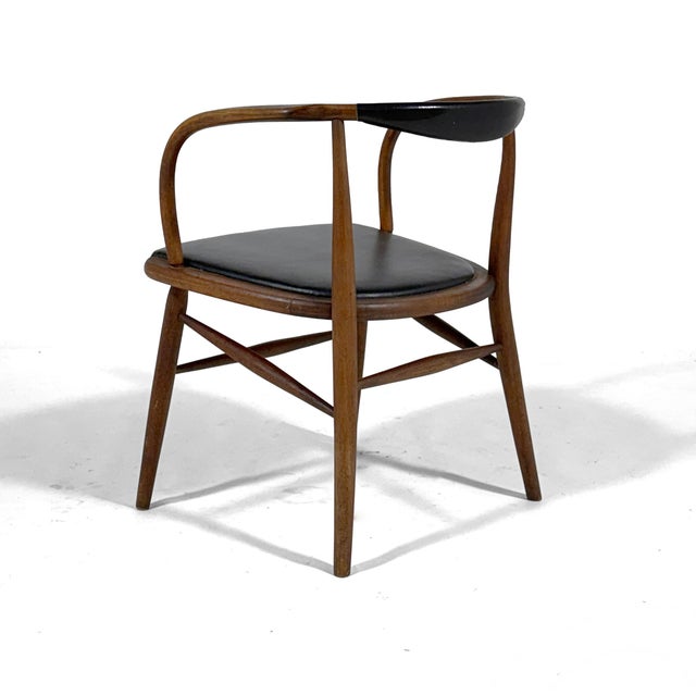 Walnut Mid-Century Modern Armchair by Boling For Sale In Chicago - Image 6 of 11