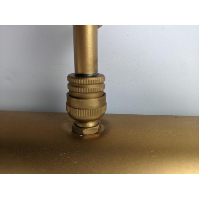 Vintage House of Troy 21" Adjustable Gallery Picture Light – Gold Finish For Sale In New York - Image 6 of 10