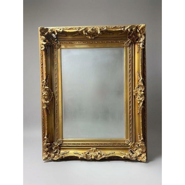 Large Gilt Double Frame Mirror For Sale - Image 4 of 4