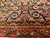 Persian Antique Persian Farahan Accent Rug, Hand-Knotted Wool, Allover Herati Pattern, Navy & Red, 2x3 For Sale - Image 3 of 10