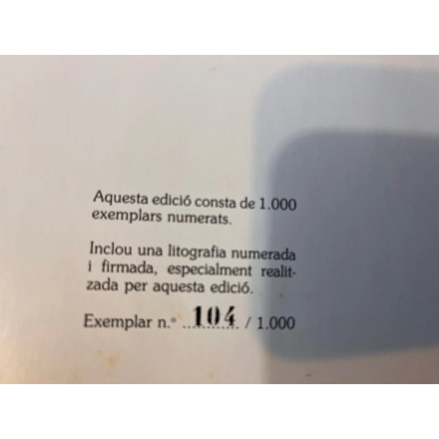 Mid 20th Century Manuel Mayoral Barcelona vista per Signed Litho Numbered Book #104/1000 Art For Sale In San Francisco - Image 6 of 6