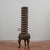 Wooden screw press for wine grapes with support italy 19th century usable to make a floor lamp, shows some signs of...