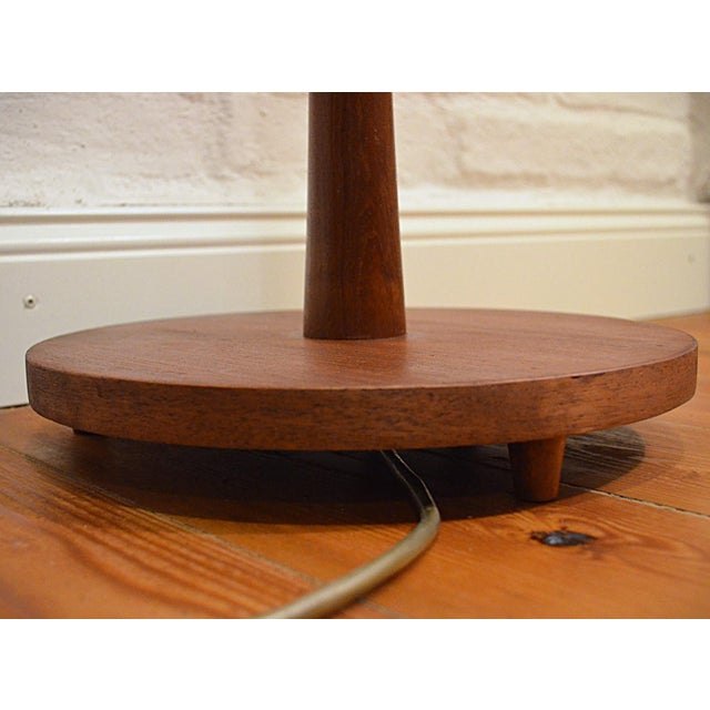 Danish Modern Teak Floor Lamp, 1960s For Sale - Image 10 of 11