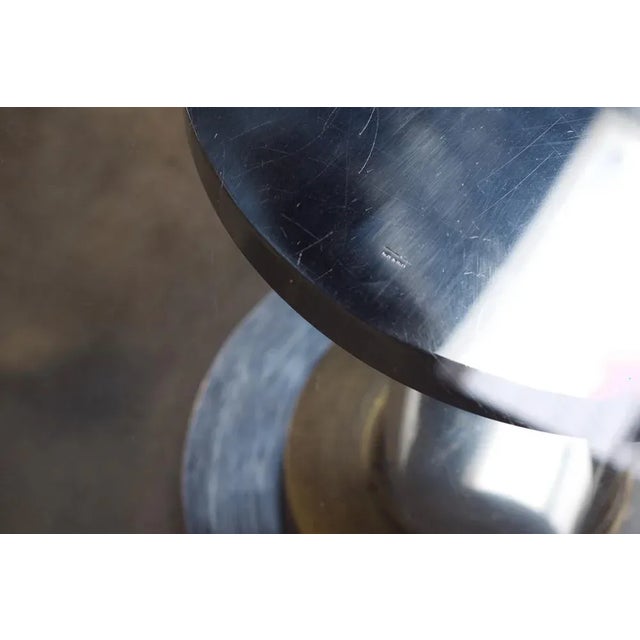 XXL Glass, Brass & Acrylic Conference Table by Romeo Rega, Italy, 1970s For Sale - Image 10 of 13