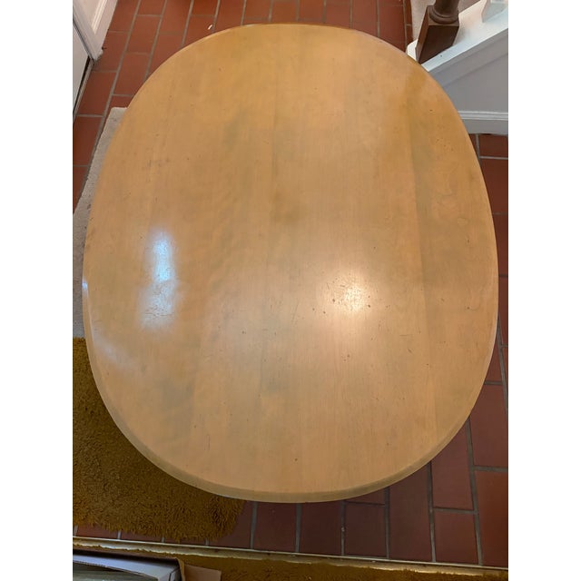 Camel 1950s Mid Century Modern Birch Cocktail Table For Sale - Image 8 of 10