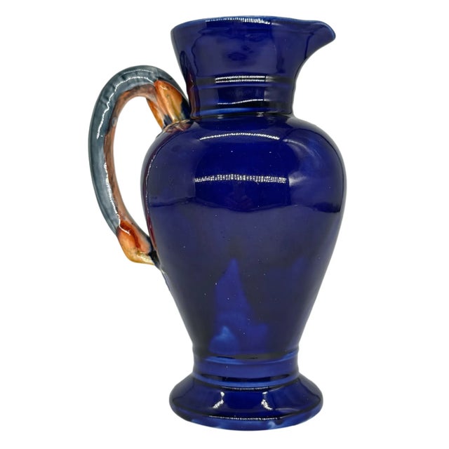 Wedgwood A Wedgwood Majolica Dragon Jug, Designed by Hughes Protât and Dated 1878 For Sale - Image 4 of 11