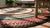 Red 1920s Jewel Tone Antique American Braided Folk Art Rug 9' 6'' X 9' 6''. Wool Carpet For Sale - Image 8 of 9