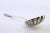 Shell-Shaped Silver Sprinkling Spoon with Guilloche Handle For Sale - Image 5 of 9