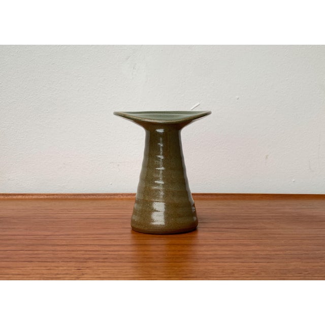 Vintage German Studio Pottery Vase by Acki Jürgens, 1970s For Sale - Image 18 of 18