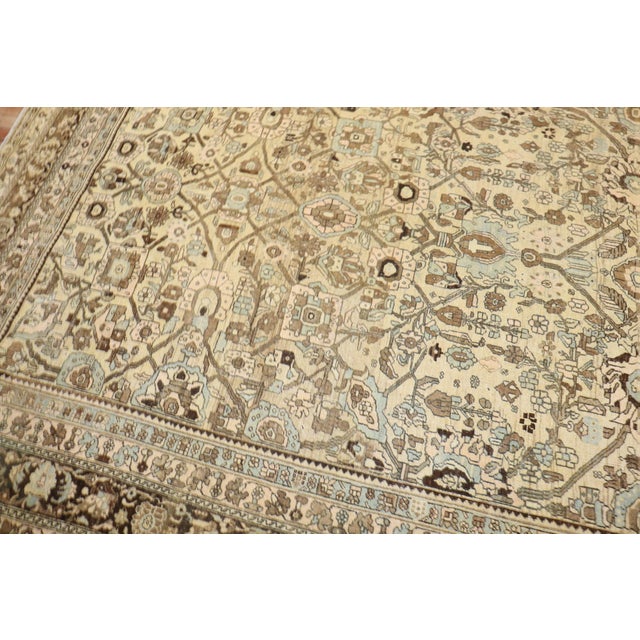 Antique Persian Bidjar Carpet - 11'4" x 14'8" For Sale In New York - Image 6 of 10