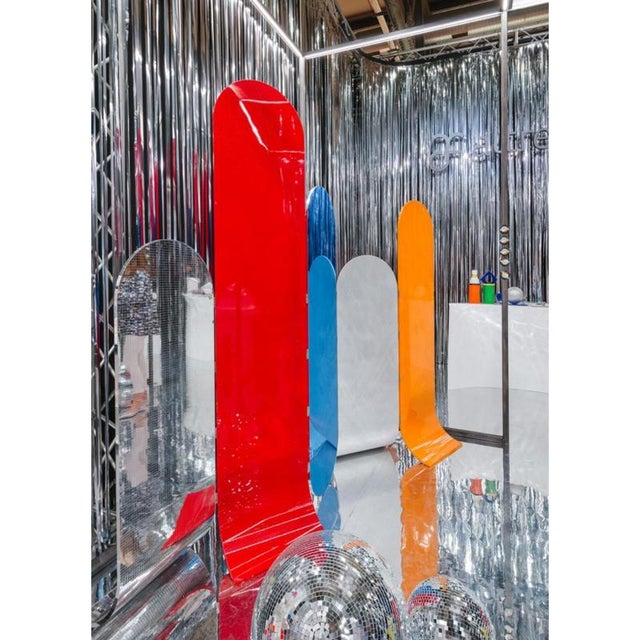Not Yet Made - Made To Order Galactica Bow Room Divider in Powder-Coated Aluminum by Altreforme For Sale - Image 5 of 8