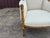 Mid 19th Century 19th Century French Louis XVI Style Giltwood Bergere For Sale - Image 5 of 18