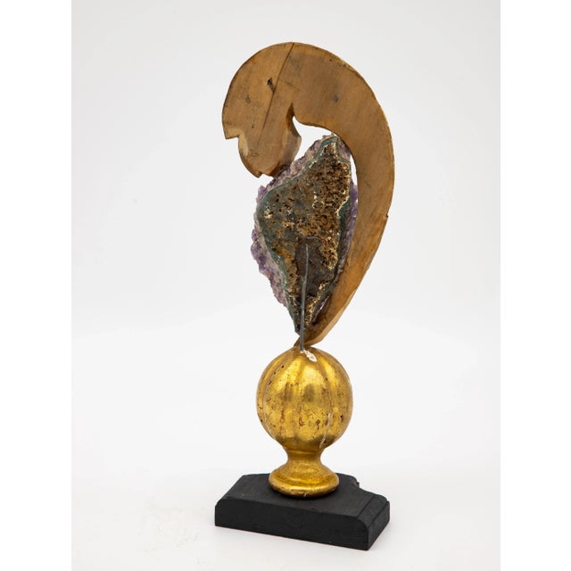 French Reclaimed Fragment With Amethyst For Sale - Image 3 of 8