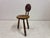 French Carved Oak Chair in the style of Charles Dudouyt, 1950s For Sale - Image 3 of 15