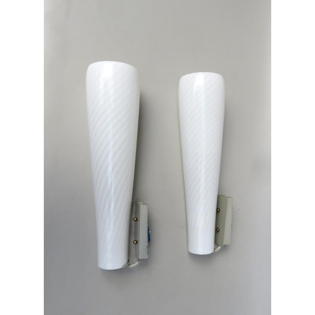 Mid-Century Modern Wall Lights by Aloys Gangkofner for Peill & Putzler, 1950s, Set of 2 For Sale - Image 3 of 18