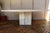Postmodern 1980s Mid-Century Italian Postmodern Beige Marble Dining Table For Sale - Image 3 of 18