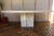 Contemporary 1980s Mid-Century Italian Postmodern Beige Travertine Dining Table by Stone International For Sale - Image 3 of 18
