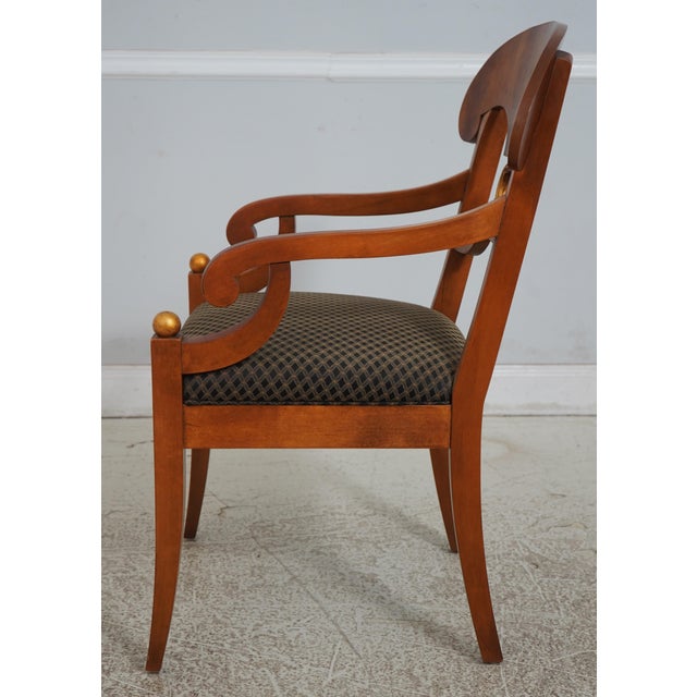 Neoclassical Set of 6 Henredon Neoclassical Design Dining Room Chairs For Sale - Image 3 of 12