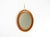 Mid-Century Modern Mid-Century Modern Round Teak Wall Mirror by Ary Fanerprodukter Nybro, Sweden, 1960s For Sale - Image 3 of 13