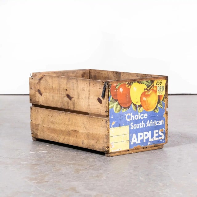 South African Branded Produce Crate, 1950s For Sale - Image 7 of 7