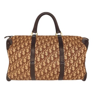 Christian Dior Brown Diorissimo Trotter Boston "Weekender" Bag, 1999. For Sale