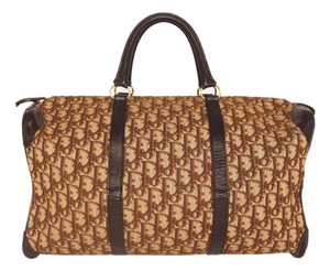 Christian Dior Brown "Weekender" Bag, 1999.