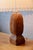 Brutalist Danish Hand-Carved Teak Table Lamp, 1960s For Sale - Image 4 of 11