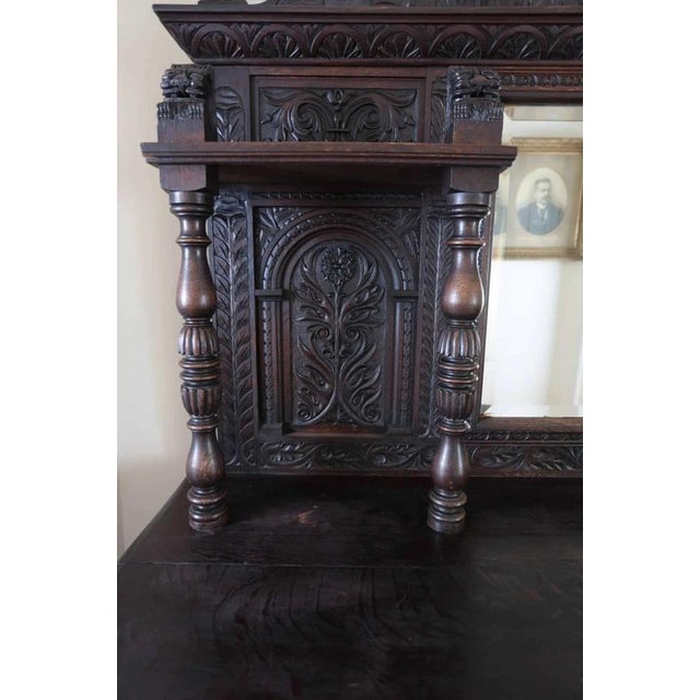 Antique Victorian Sideboard from Edwards & Roberts For Sale - Image 6 of 10