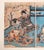 19th Century Japanese Ukiyo-E Woodblock Triptych Print by Utagawa Kunisada, Toyokuni III For Sale In New York - Image 6 of 15
