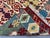 Textile 5'1" X 6'5" Multicolor Afghan Chobi Geometric Wool Flatweave Kilim Rug For Sale - Image 7 of 16