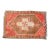 Red and Brown Color Hand Knotted Rug For Sale