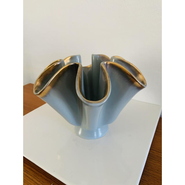 Mid-Century Modern French Ceramic Vase by B. Letalle for Saint-Clément, 1950s For Sale - Image 16 of 18