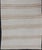 Cream Vintage Turkish Kilim Gallery Runner in Beige & Cream Striped Design 3'10 X 10'4 For Sale - Image 8 of 12