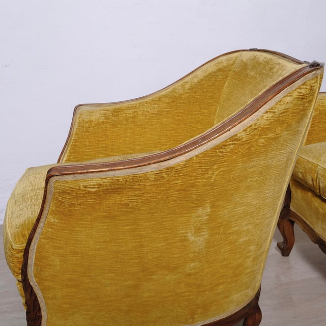 Chippendale Tub Armchairs by Citerio Meda, 1930s, Set of 2 For Sale - Image 14 of 18