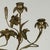 Pair Napoleon III Period Bronze Floral Candelabra For Sale - Image 9 of 11