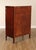 1940's Vintage Regency Style Mahogany Tall Chest For Sale - Image 14 of 18