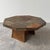 Large Vintage Brutalist Slate Mosaic Coffee Table with Oak Pedestal Base For Sale - Image 9 of 16
