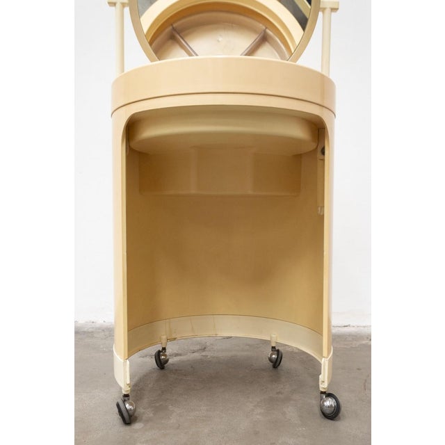 Vintage Space Age Dressing Table with Chair, 1970s, Set of 2 For Sale - Image 11 of 18