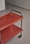 1930s Functionalist Scandinavian Red Lacquered Steel Tube and Wood Serving Cart, 1930s For Sale - Image 5 of 18