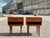 Brown Teak Nightstands attributed to Johannes Andersen for Dyrlund, 1963, Set of 2 For Sale - Image 8 of 11