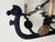 Black Art Deco Cast Iron Viking Longboat Chandelier, 1940s For Sale - Image 8 of 18