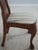 Wood Set of Eight Baker George III Chippendale Style Burl Walnut Dining Room Chairs For Sale - Image 7 of 18