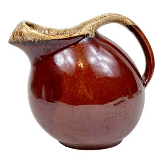 Vintage Mid-Century Hull Pottery Pitcher For Sale