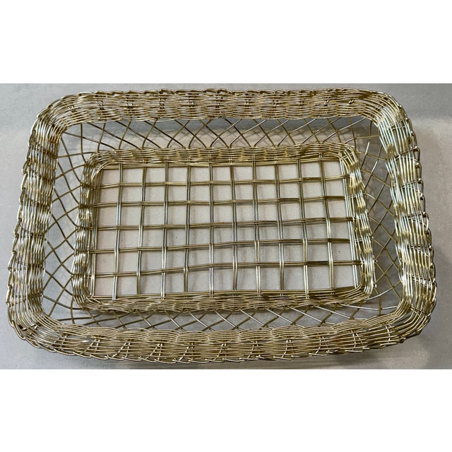 Handwoven from Silver colored wire (uncertain as to metal, since there are no hallmarks or manufacturing marks -...