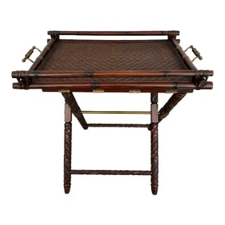 Polo Ralph Lauren Campaign Safari Cape Sussex Tray Table For Sale