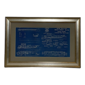 Boat Blueprint Showing the Sand Piper