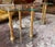 Hollywood Regency Hollywood Regency Glass and Gilt Side Tables a Pair For Sale - Image 3 of 6